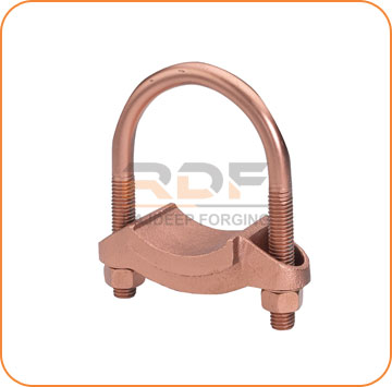 Flexible Braid to Rod or Tube Clamp