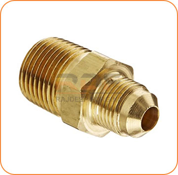 Brass Flare Male Connector