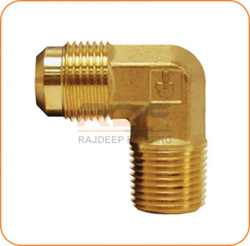 Brass Flare Male Elbow