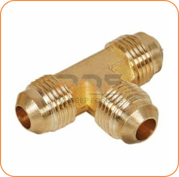 Brass Flare Union Tee