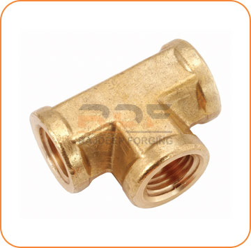 Brass Forge Female Tee