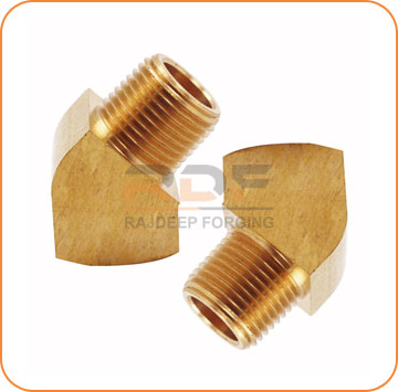 Brass Forge Street Male Female 45 Degree