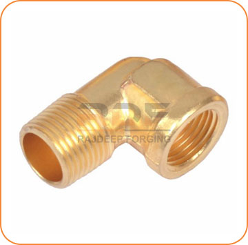 Brass Forge Street Male Female Elbow