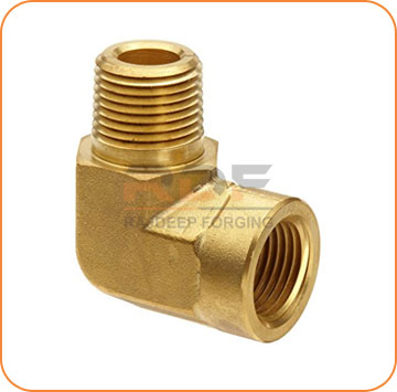 Brass Gas Elbow