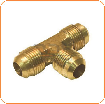 Brass Gas Tee