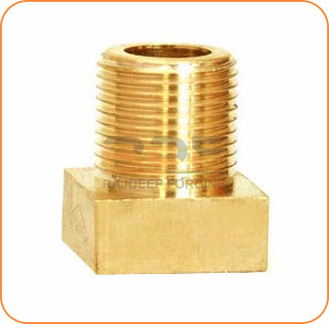 Brass Square Cylinder Nut
