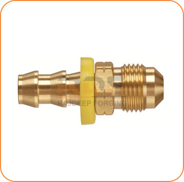 Brass Male Hose Barb To Sae