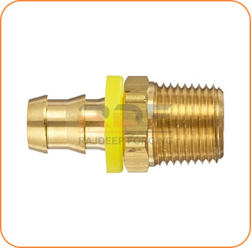 Brass Push-on Hose Barb
